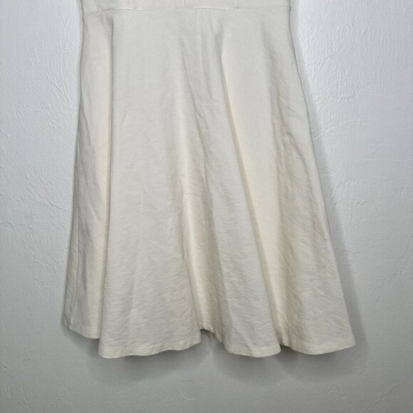 Lulus White Deep V-neck A-Line Sleeveless Lined Dress Size S - Picture 3 of 7
